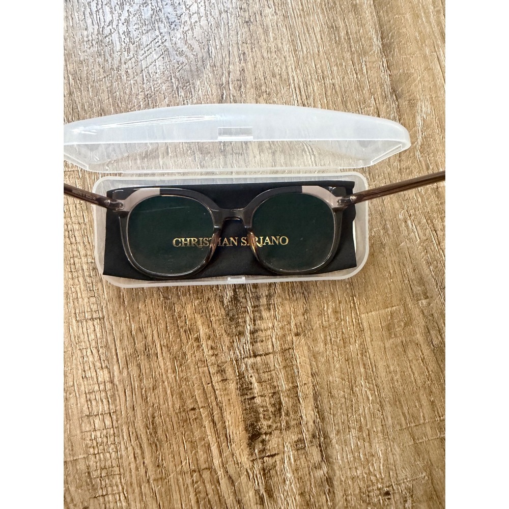 Christian Siriano Eyeglass Frames Brown Tan WA843763-01 52-22-140 Glasses - Picture 3 of 6